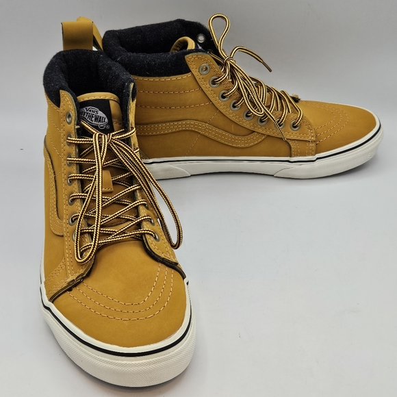 Vans 722356 mte skate-hi waterproof leather shoe men 7 - women's 8.5 - Picture 16 of 16